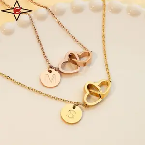 Women Men Couple Stainless Steel Love Hiphop Cube Necklace Pendant Lover's Jewelry Our Love Will Last Forever