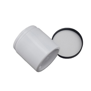 MAYSURE Contenant à gommage pour <span class=keywords><strong>baume</strong></span> à lèvres mat à large bouche 30ml 40ml 50ml Cylindre vide pot de crème cosmétique pour les yeux et le visage en plastique PET avec couvercle - Product Image 1