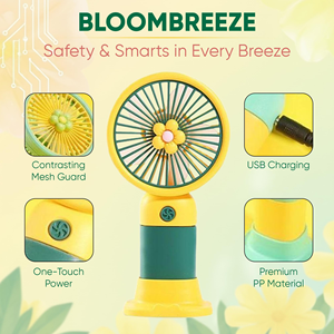 Nuevo Ventilador Portátil de Escritorio para Fiestas de Verano, Ventilador de Mano USB Recargable, Mini Ventilador de Bolsillo Recargable para Niños - Product Image 1