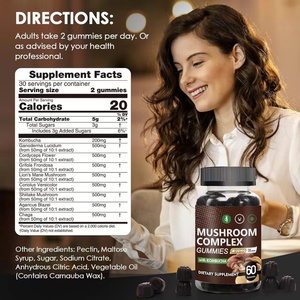 Suplemento Nootrópico Personalizado para Estimular el Cerebro, 4000mg, Extracto de <span class=keywords><strong>Kombucha</strong></span> y Melena de León, Cápsulas Veganas de Hongos, para la Memoria y el Sueño en Adultos - Product Image 5