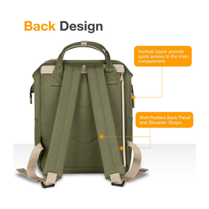 Mochila para portátil repelente al agua de 15,6 pulgadas, elegante mochila antirrobo para ordenador de viaje con USB - Product Image 5