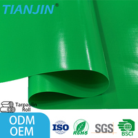 Rouleau de tissu enduit PVC haute résistance 1000D*1000D, bâche stratifiée PVC 650 g/m² pour couverture de camion, tente