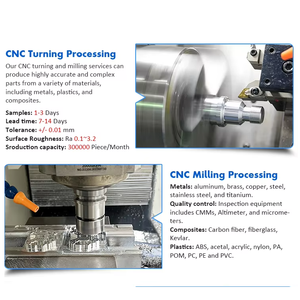CNC-productie <span class=keywords><strong>NC</strong></span> 5-assige freesmachine Zware CNC-structuur Verticale aluminium messing CNC-precisiecomponenten fabrikant - Product Image 4