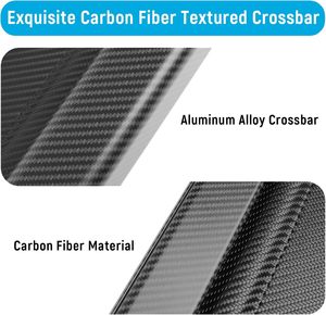 2018-2013 cho TOYOTA RAV4 Cargo Bìa sợi carbon kết cấu có thể thu vào thân cây an ninh lá chắn mới phụ kiện nội thất Bộ dụng cụ phía trước - Product Image 2