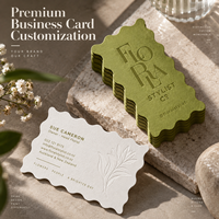 Cartes de visite personnalisées haut de gamme, papier d'art premium, estampage à chaud, gaufrage, découpe, cartes de visite d'entreprise, vente en gros, fabricant OEM