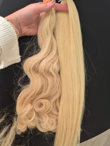 Extensions de cheveux naturels indiens 100% Remy bruts, tissage double trame à la machine, toutes couleurs disponibles pour salon - Product Image 3