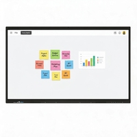 Tableau blanc interactif de 98 pouces, tableau intelligent, tableau blanc numérique, écran tactile 4K, écran LCD pour équipement éducatif