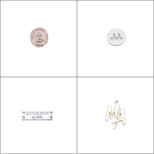 Fournitures d'étiquettes 3A avec logo en métal personnalisé-Logo en métal personnalisé de haute qualité à bas prix bon produit - Product Image 4