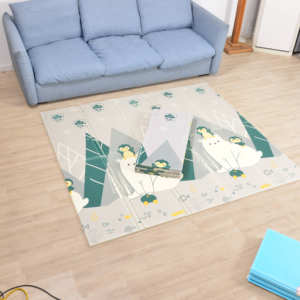 Tapis rampant pour bébé <span class=keywords><strong>en</strong></span> peluche pour enfants avec mousse XPE imperméable épaissie pour <span class=keywords><strong>camping</strong></span> <span class=keywords><strong>en</strong></span> plein air et jeux - Product Image 6