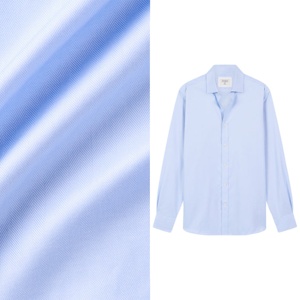 Tencell Hoàn Thành <span class=keywords><strong>Polyester</strong></span>/Bông Vải Chất Lượng Cao Nhuộm Màu Trắng Tay Mềm Mại Cảm Giác Áo Sơ Mi Vải Cho Người Đàn Ông Áo Sơ Mi Phụ Nữ Váy - Product Image 3