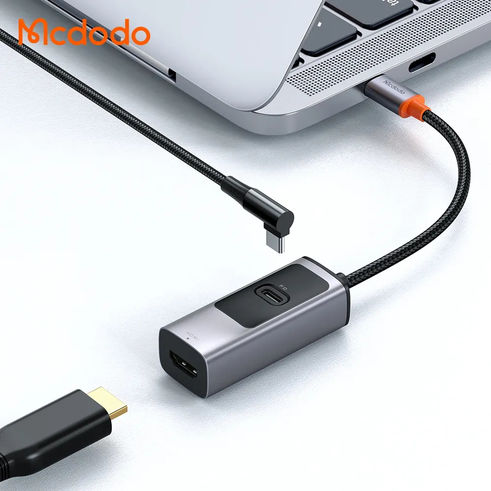 Mcdodo Bộ Chuyển Đổi HUB Type C 2 Trong 1 HD-MI 8K PD 100W Bộ Chuyển Đổi USB-C Dissipassion Nhanh Dành Cho MacBook Pro Window Máy Tính Xách Tay Máy Tính Bảng Điện Thoại Di Động