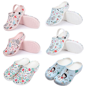 Scarpe Mediche con Stampa Infermiera, Ciabatte da Lavoro, Sandali <span class=keywords><strong>per</strong></span> Sala Operatoria, Scarpe da Infermieri in EVA <span class=keywords><strong>per</strong></span> Uomo e Donna, <span class=keywords><strong>per</strong></span> <span class=keywords><strong>Ospedale</strong></span> e Laboratorio - Product Image 5