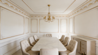 Moulures décoratives murales en polystyrène doré pour plafond, moulures décoratives pour la maison en EPS