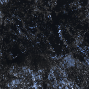 Orientbell Vitrifié (GVT) 800X2400 Granalt Galactic Blue Glossy Finish Grandes Carreaux Dalles Mur Sol Carreaux de Porcelaine - Product Image 1