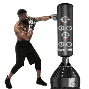 <span class=keywords><strong>Sac</strong></span> <span class=keywords><strong>de</strong></span> <span class=keywords><strong>frappe</strong></span> <span class=keywords><strong>de</strong></span> boxe robuste sur pied avec base à ventouses - Product Image 6