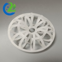 PP/PVC/CPVC/RPP/PVDF-Injektion Hohl plastik Teller ette Rosetten ring zum Trocknen Schrubben Adsorption sturm Verpackung