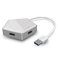 Vmade — Hub de données USB 3.0 4 ports, pour Macbook, iMac, Surface Pro et Notebook, PC Flash, disque dur Mobile et plus