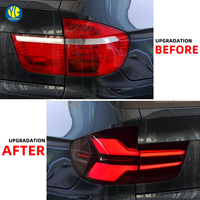 Feu Arrière YU GUANG pour BMW E70 2007-2013, Feu Arrière de Mise à Niveau Haute Qualité, LED Fumé avec Clignotants et Feux Stop