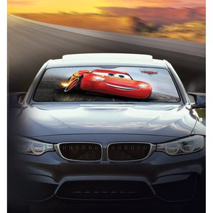 Parasole per parabrezza auto Lightning McQueen 130 x 70 cm - protezione solare Disney - Product Image 3