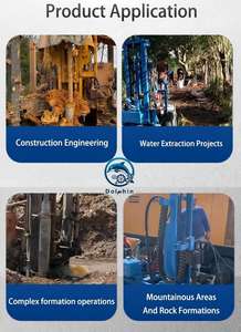 Impianto di perforazione per pozzi d'acqua per la roccia profonda di perforazione con motore Diesel 25hp impianto di perforazione per pozzi d'acqua - Product Image 5