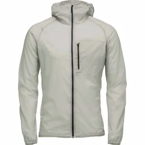 Giacca antivento leggera personalizzata abbigliamento professionale Outdoor giacca da uomo antipioggia per arrampicata giacca antipioggia $ vento