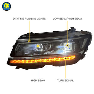 YU GUANG pour <span class=keywords><strong>Volkswagen</strong></span> <span class=keywords><strong>Tiguan</strong></span> L 2017-2021 mise à niveau de la lumière de la lampe frontale VW <span class=keywords><strong>Tiguan</strong></span> <span class=keywords><strong>Allspace</strong></span> LED phare DRL lampe avant - Product Image 5
