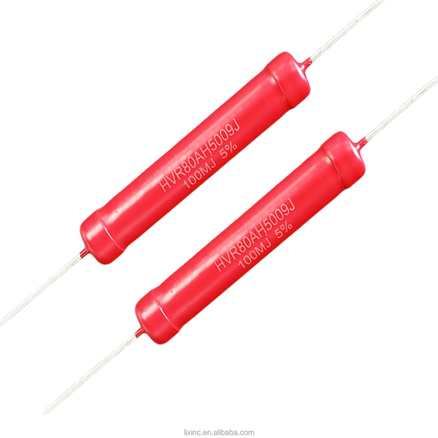 HVR80AH5009 High Voltage Resistor 30M 40M 50M 100M 200M 300M 500M 1G Ohm 10G 200G 1000G Non-inductive Thick Film Resistor