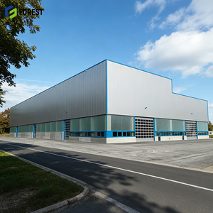 โครงสร้างเหล็ก ซูเปอร์มาร์เก็ต ร้านค้าขนาดใหญ่ อาคารจัดแสดงสินค้า โครงสร้างรอง โครงสร้างสำเร็จรูป สร้างเร็ว อาคารสูง - Product Image 1