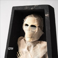 Decoraciones de Halloween de Espuma: Esqueletos de Momias, Arañas, Ataúdes, Casas Encantadas, Habitaciones Secretas, Accesorios Decorativos para Crear una Atmósfera Creativa