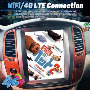 Para Toyota Land Cruiser 1992-2007 LC100 LX470, Pantalla Tesla Android 13 de 128 GB, Reproductor Multimedia para Auto, GPS, Navegación, Estéreo para Auto - Product Image 2