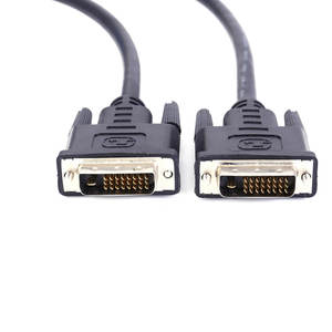 Farsince cáp máy tính DVI để DVI cáp 28 AWG DVI-<span class=keywords><strong>D</strong></span> kép liên kết âm thanh Video Adapter Cáp 1080P - Product Image 3