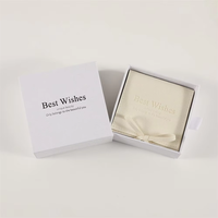 Boîte à bijoux et sac cadeau en carton personnalisé pour collier avec logo imprimé