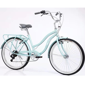 Versátil <span class=keywords><strong>bicicleta</strong></span> híbrida para mujer, <span class=keywords><strong>bicicleta</strong></span> <span class=keywords><strong>de</strong></span> crucero, <span class=keywords><strong>Bicicleta</strong></span> <span class=keywords><strong>de</strong></span> ciudad <span class=keywords><strong>de</strong></span> una sola velocidad, <span class=keywords><strong>bicicleta</strong></span> <span class=keywords><strong>de</strong></span> viaje para mujer - Product Image 5