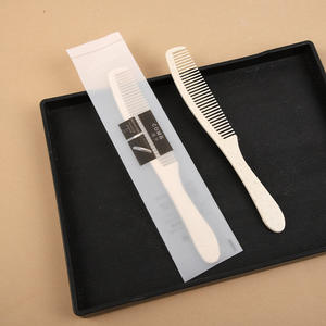 Набор одноразовых туалетных принадлежностей для отелей с мягким пленочным покрытием и напечатанным логотипом, комплект для ванной комнаты для гостевых домов и номеров - Product Image 3