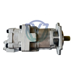 Bomba hidráulica de doble engranaje 705-52-30A00 para excavadora D155AX-6 D155AX-7, conjunto de bomba de línea de potencia principal 7055230A00, bomba de engranajes - Product Image 1