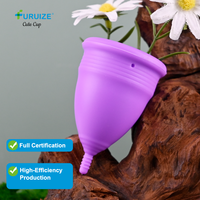 Coupe menstruelle Furuize en silicone médical souple à 100 %, anti-fuite, écologique, pour les règles