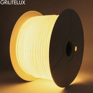 Tira de LED Flexible Impermeable IP67 de 220V CA sin Controlador, 288 LED/M, 10W/M, 100M/Rollo, Enchufe Europeo, Luces LED COB de Alto Brillo - Product Image 1