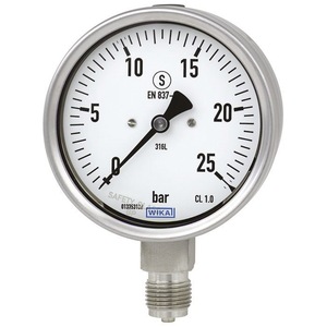 Manomètre numérique WiKA 82243260 F8 Affichage en bars Utilisation industrielle - Product Image 3
