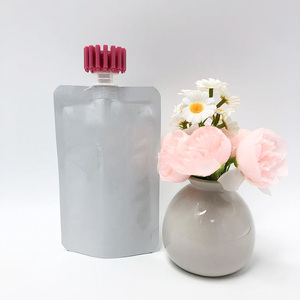 Sacs barrière à air en aluminium de qualité alimentaire 20ml 50ml, sacs robustes et résistants, pochettes verticales avec bec verseur anti-fuite pour champagne et vin - Product Image 6