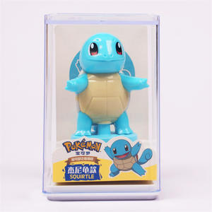Figurine d'action Pokémon authentique en PVC, boîte mystère Pikachu 3 Legend Starters Squirtle, jouets à collectionner avec tampons de personnages d'anime, cadeau - Product Image 2