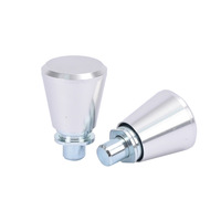 Goupille de positionnement rétractable à ressort (type à ressort-piston) à insertion filetée, autobloquante avec bouton - Fabriquée en Chine