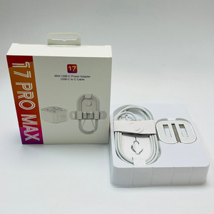 35W PD Quick Charger Kit USB-C <b>to</b> C Cable Wall Charger Adapter <b>UK</b> EU <b>US</b> <b>Plug</b> for iPhone 17 Pro Max Fast Charging Set - Product Image 1