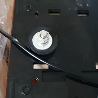 Feux de signalisation rotatifs halogènes 12V pour véhicules d'urgence, mini-barre lumineuse étanche ambre avec fixation par vis