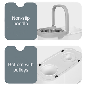 <span class=keywords><strong>Top</strong></span> Bán Ma Thuật 360 Quay Làm Sạch Lau Set Vòng Xoay Sàn Lau Với Xử Lý Bao Gồm Nước Bẩn Khởi Hành Xô - Product Image 3