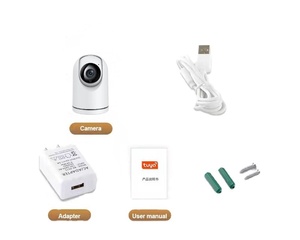 Gran oferta Tuya Graffiti Smart Home cámara de red inalámbrica <span class=keywords><strong>1080p</strong></span> <span class=keywords><strong>2MP</strong></span> CMOS Sensor interior HD <span class=keywords><strong>PTZ</strong></span> con almacenamiento en la nube 1 año de garantía - Product Image 5