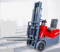 Mini chariot élévateur électrique, 1 tonne, trois roues, ascenseur à trois points d'appui, nouvel entrepôt d'énergie, camion de chargement et de déchargement