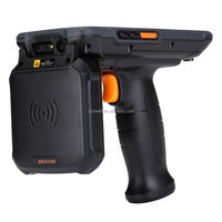 Lecteur étanche 5,5 pouces IPS LF134,2 kHz, scanner de codes-barres 8 cm, PDA robuste portable pour étiquettes HID d'animaux