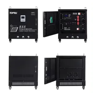 Rack/Cabinet Energy Storage System with BMS Customization A-grade 5kwh 10kwh 15kwh 20kwh 100ah Lifepo4 Battery Pack