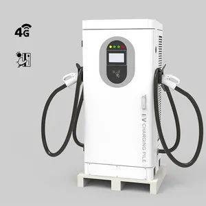 60kw80kw120kw EV DC Fast Charger Electric Car Charger 4G Ethernet Ocpp CCS2 Type 2 EV Charging Station With 1000V Output Voltage