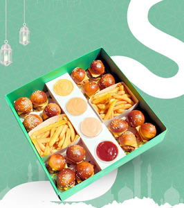 Eco Friendly Biodegradable Customized Matt Lamination Embossing Folders Burger Catering <strong>Bakery</strong> Sushi Lunch French Potato <strong>Chips</strong> - Product Image 6
